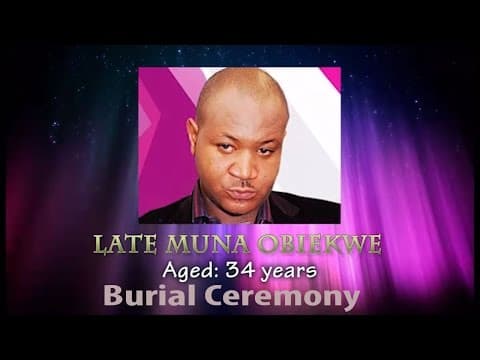 Nollywood Buries Muna Obiekwe