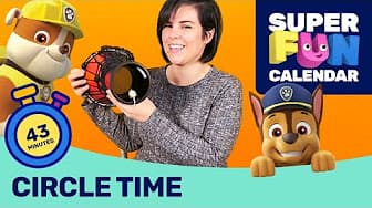 SUPER FUN CALENDAR - Circle Time with Ashley!