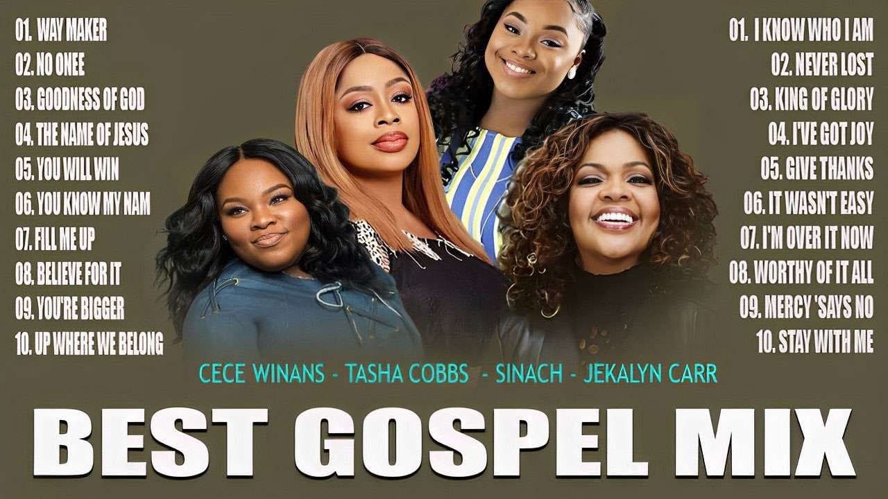Top Old School Black Gospel Songs All Gospel Singer : Cece Winans, Donnie McClurkin, Tasha Cobbs
