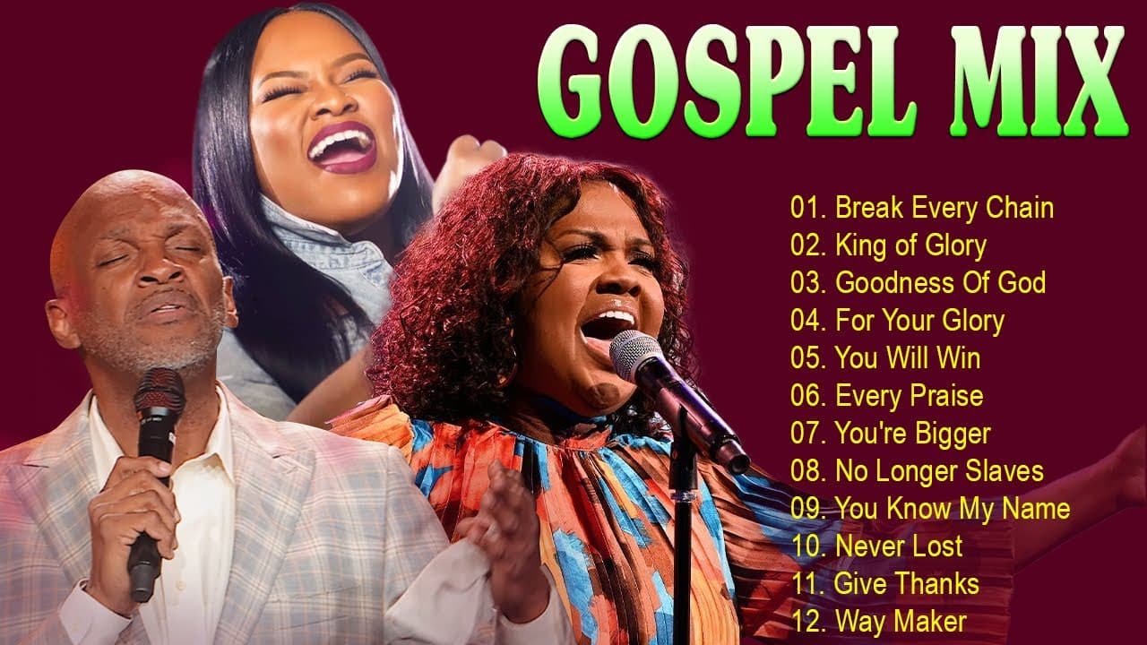 Break Every Chain, King Of Glory - Listen to Gospel Music Of Tasha Cobbs and Cece Winans