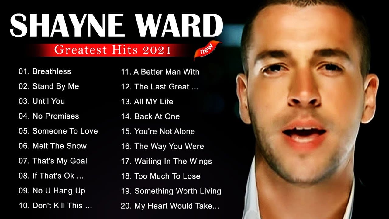 Best of Shayne Ward - Shayne Ward Greatest Hits Full Album 2021 - No Promises, Until You, Breathless