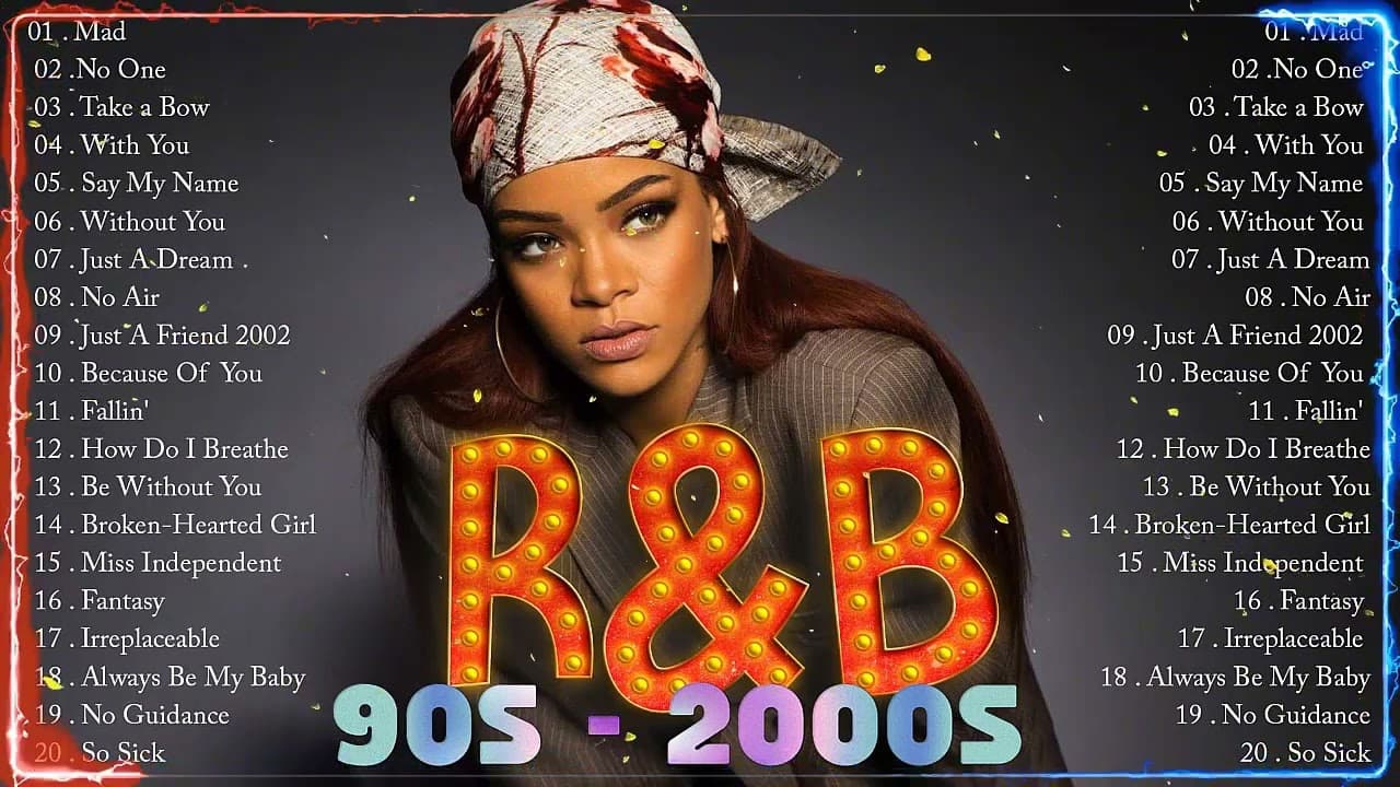 Early 90s 2000s R&B Classics - Ne Yo, Beyonce,Mary J Blige, Usher, Chris Brown