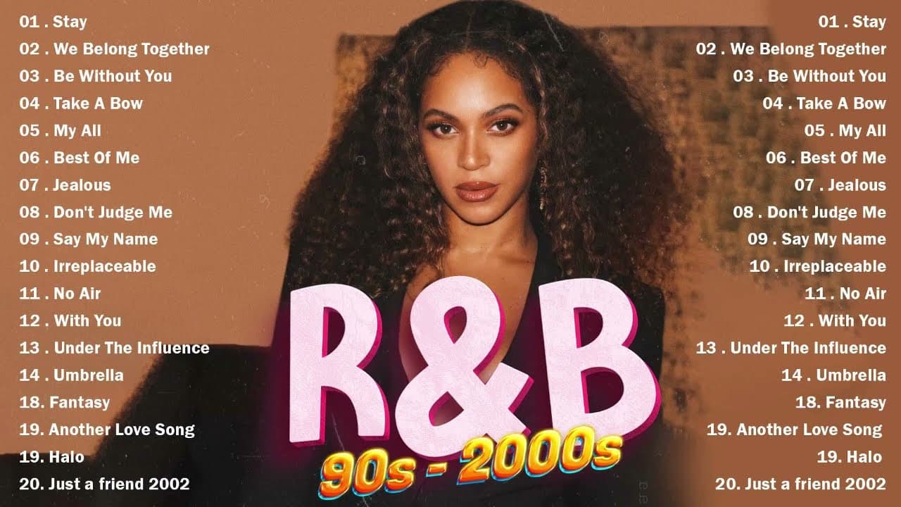 90S 2000S RNB PARTY MIX - Beyonce,Mary J Blige, Usher, Chris Brown and more