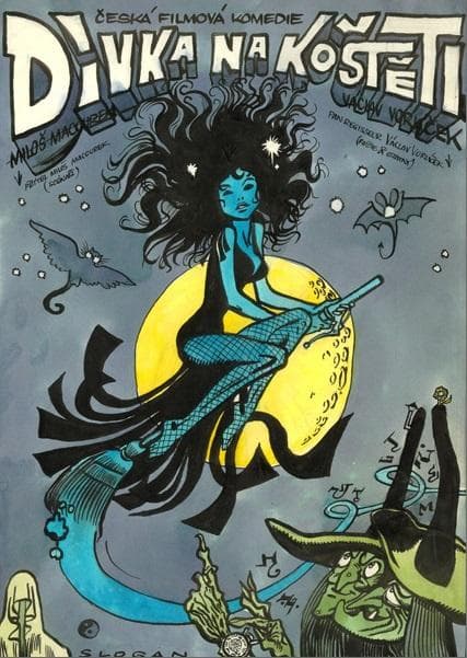 The Girl on a Broomstick