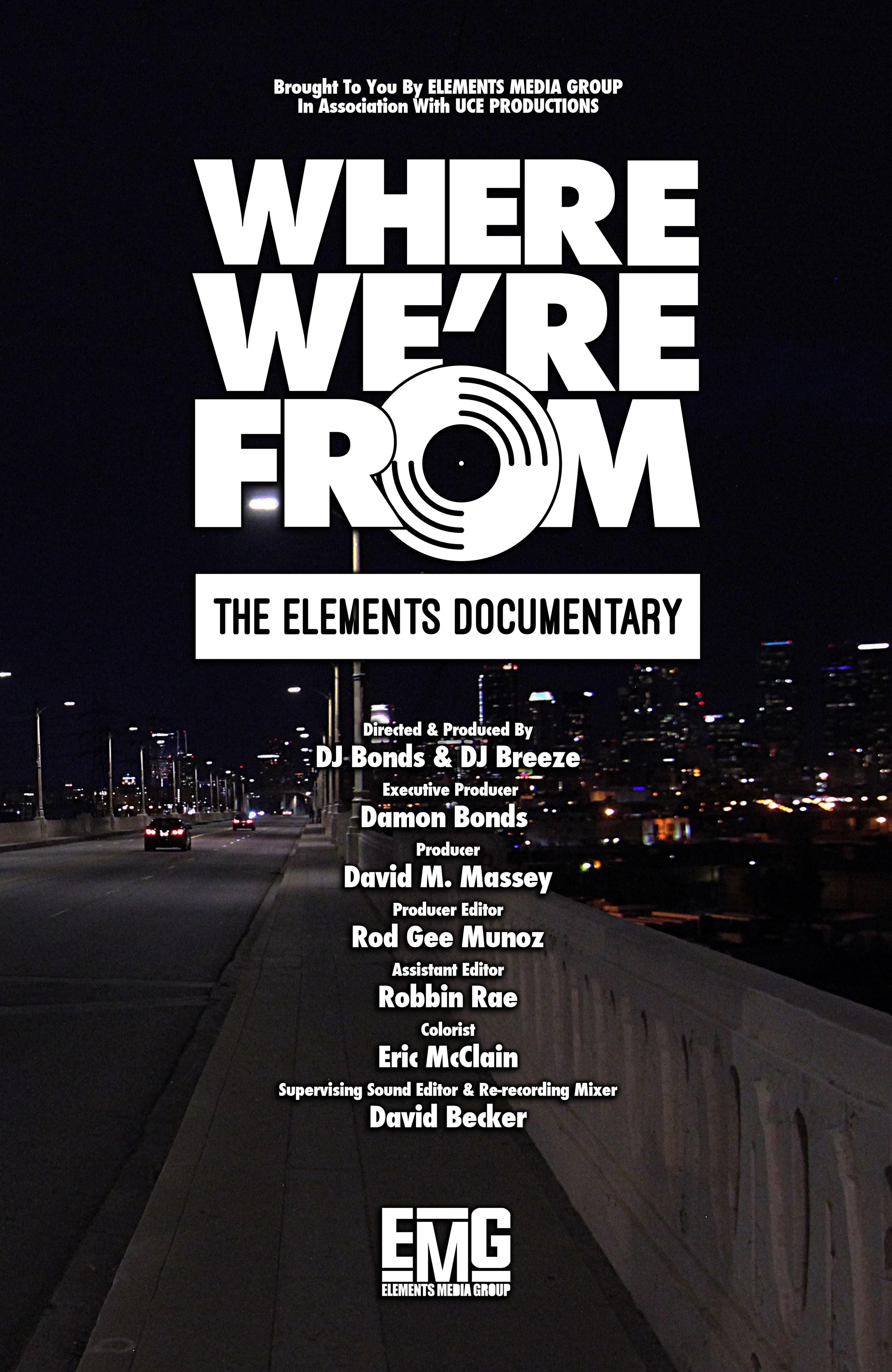 Where We're From: The Elements Documentary