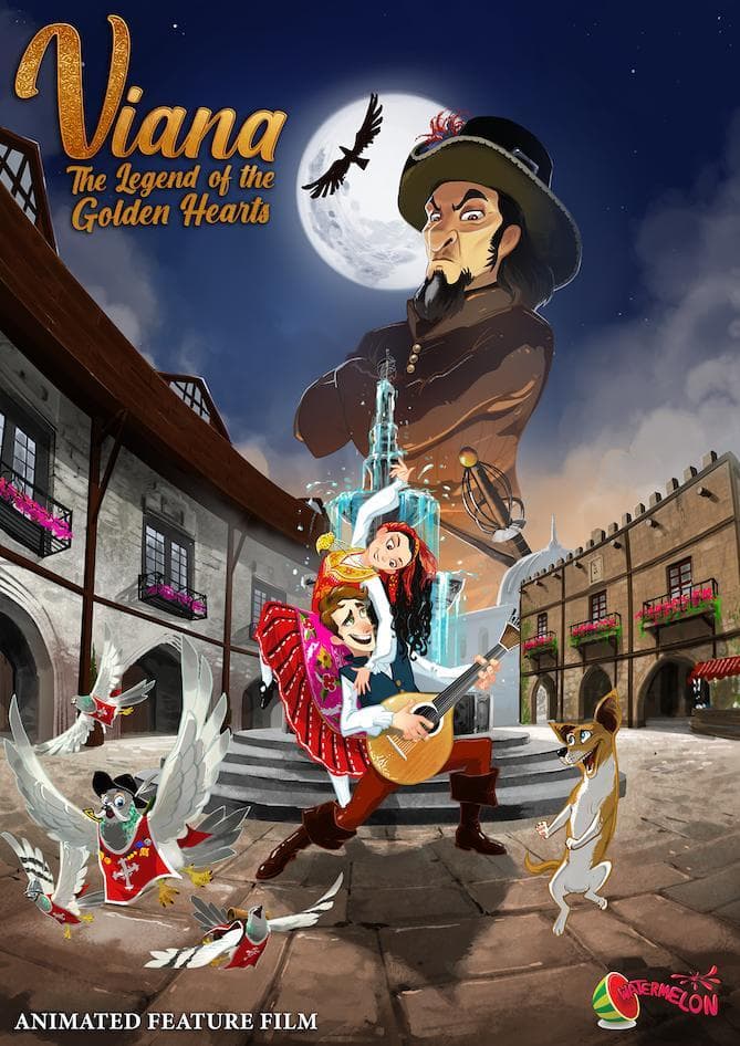 Viana the Legend of the Golden Hearts