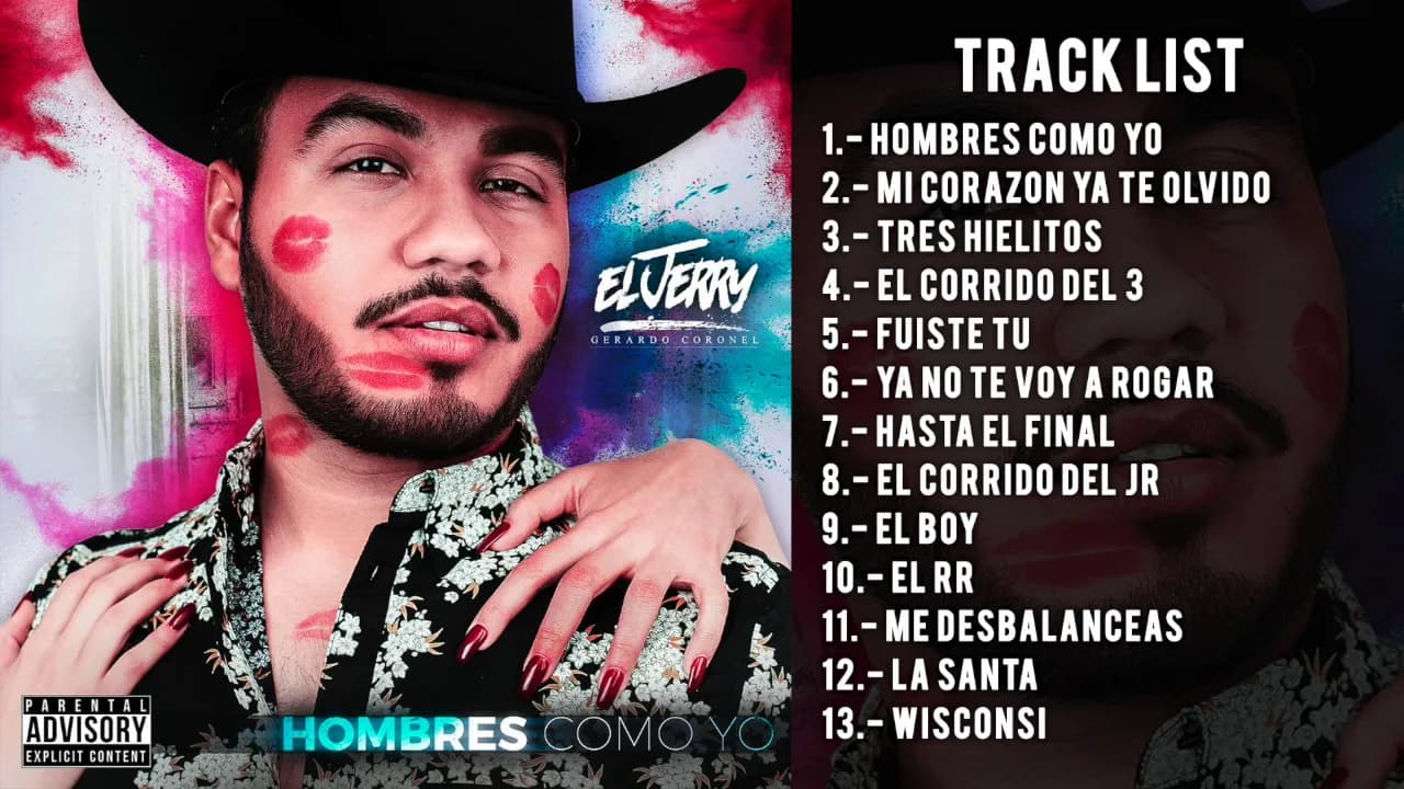 Gerardo Coronel El Jerry - Hombres Como Yo (Disco Completo)