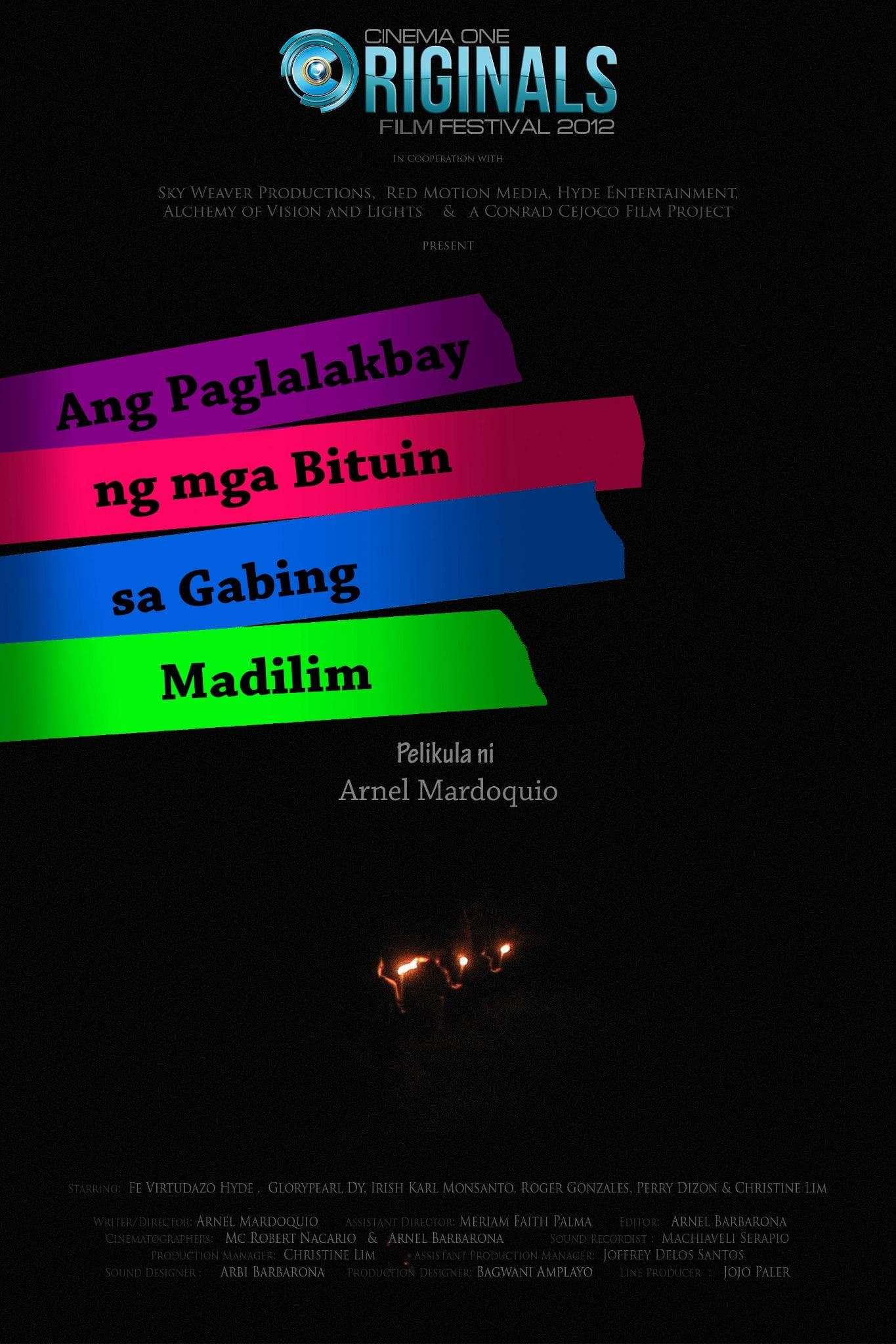 Ang paglalakbay ng mga bituin sa gabing madilim