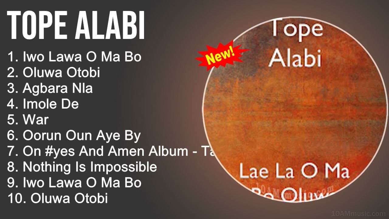 Tope Alabi Worship Songs - Iwo Lawa O Ma Bo, Oluwa Otobi, Agbara Nla, Imole De - Gospel Songs 2022