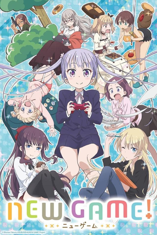 New Game! [English] S1-S2