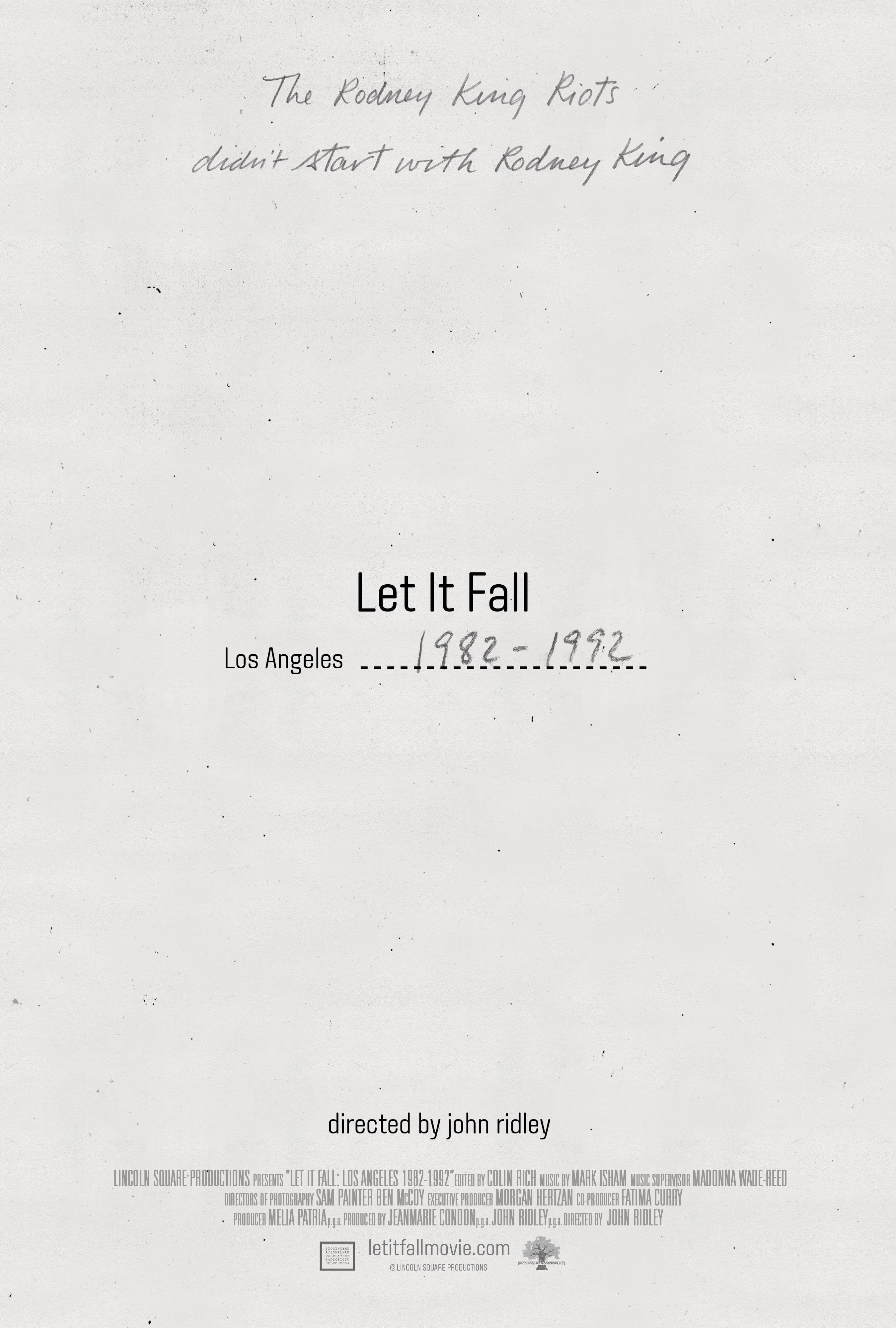 Let It Fall: Los Angeles 1982-1992