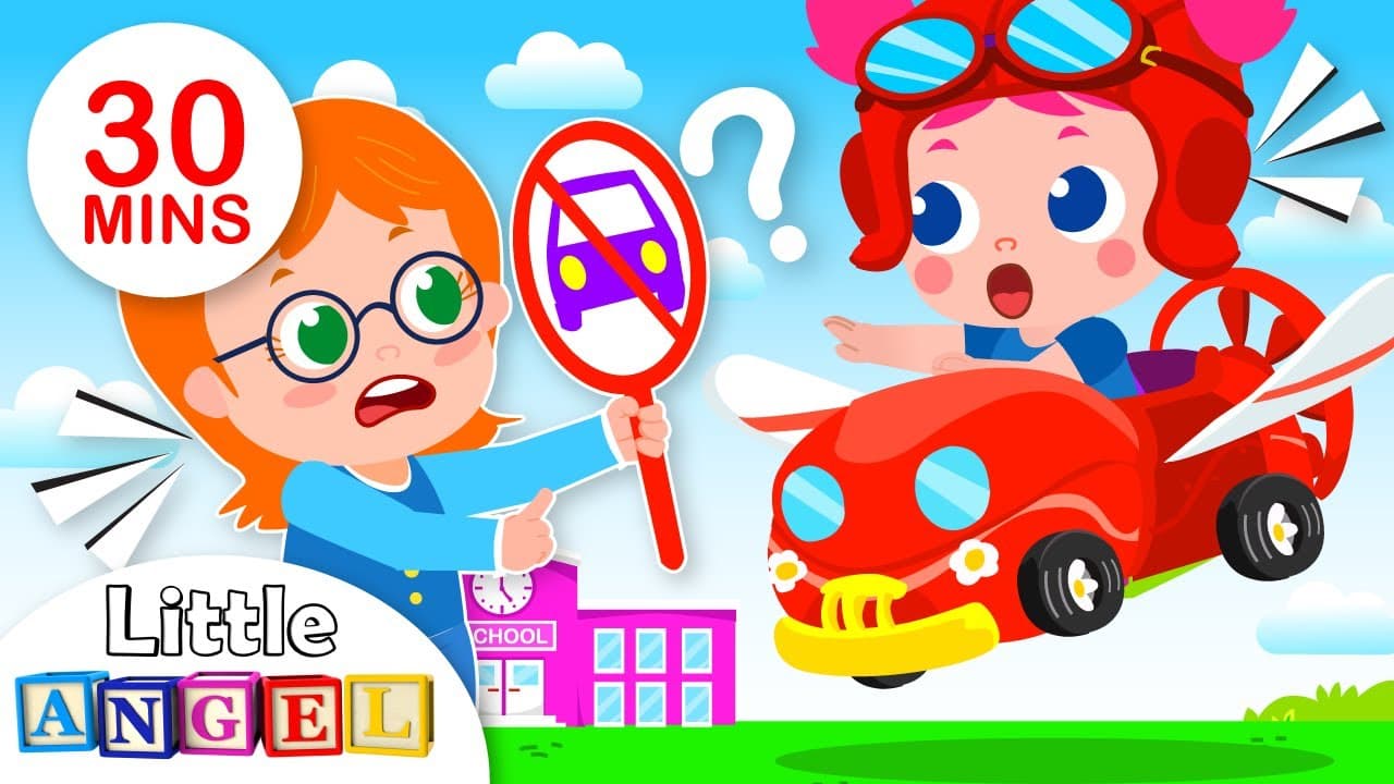 Watch Out! Mary Has a Flying Car | Jill Goes to Dentist, Kids Songs & Nursery Rhymes by Little Angel