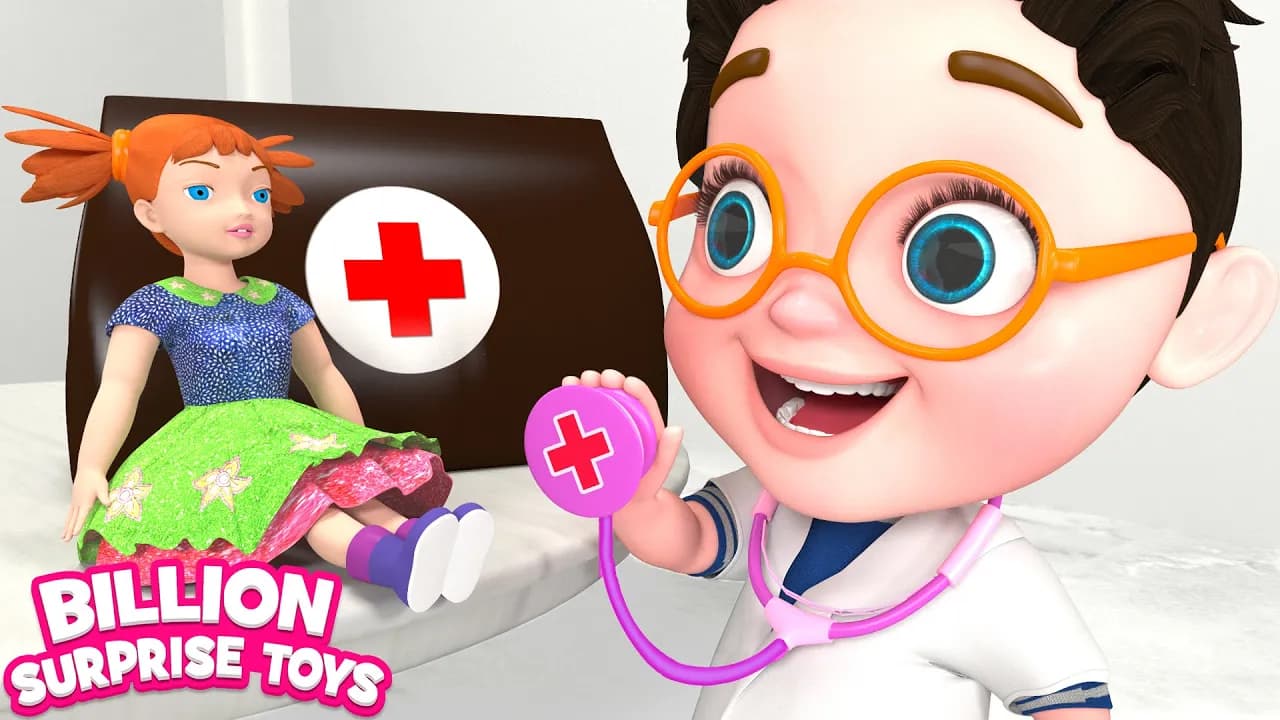 Miss Polly had a Dolly - BillionSurpriseToys Nursery Rhymes, Kids Songs