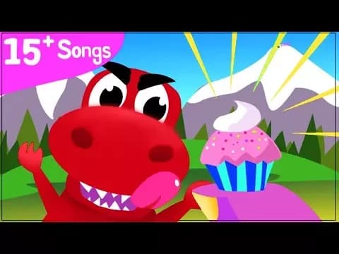T-Rex Chomp! | The Scary Dinosaur Roar | The Dinosaur Stomp Song by Little Angel