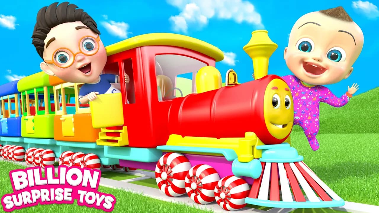 Train Train Chu Chu Chu - BillionSurpriseToys Nursery Rhymes, Kids Songs