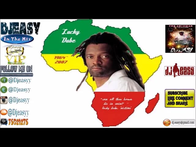 Lucky Dube Best of Greatest Hits Remembering Lucky Dube  mix by djeasy