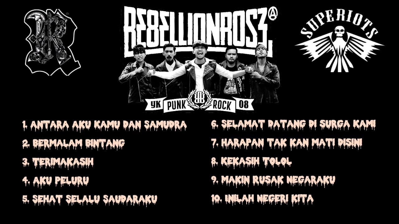 REBELLION ROSE X SUPERIOTS FULL ALBUM TANPA IKLAN  ||ANTARA AKU KAMU DAN SAMUDRA