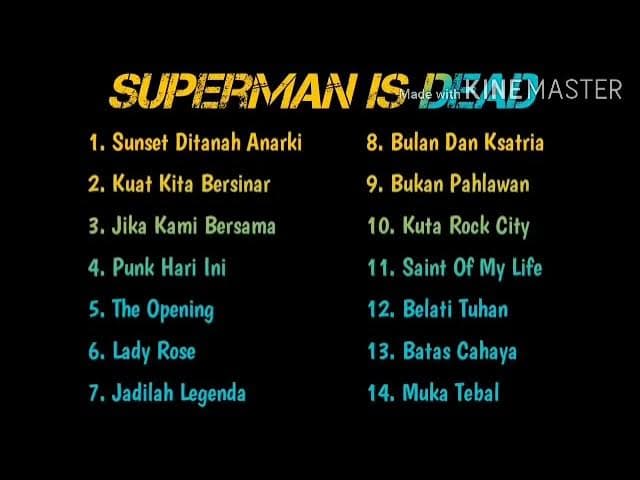 Superman Is Dead - Full Album Top Terpopuler Sepanjang Masa