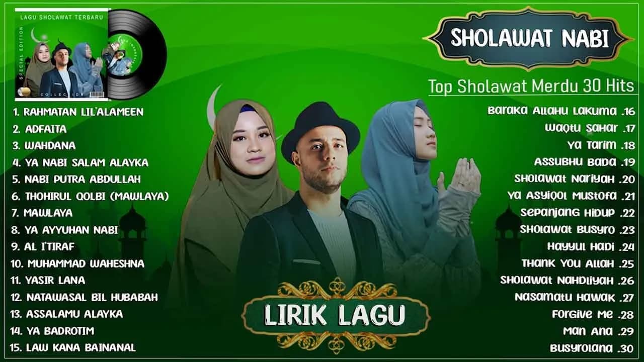 Sholawat Ai Khodijah & Maher Zain & Alfina Nindiyani Full Album Religi Islam Terbaru 2023 (Lirik)