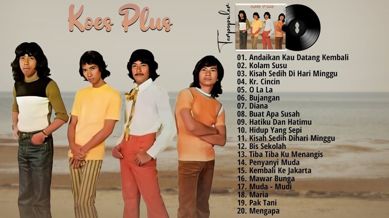 20 LAGU TERBAIK KOES PLUS PALING ENAK DI DENGAR || LAGU LAWAS INDONESIA SEPANJANG MASA