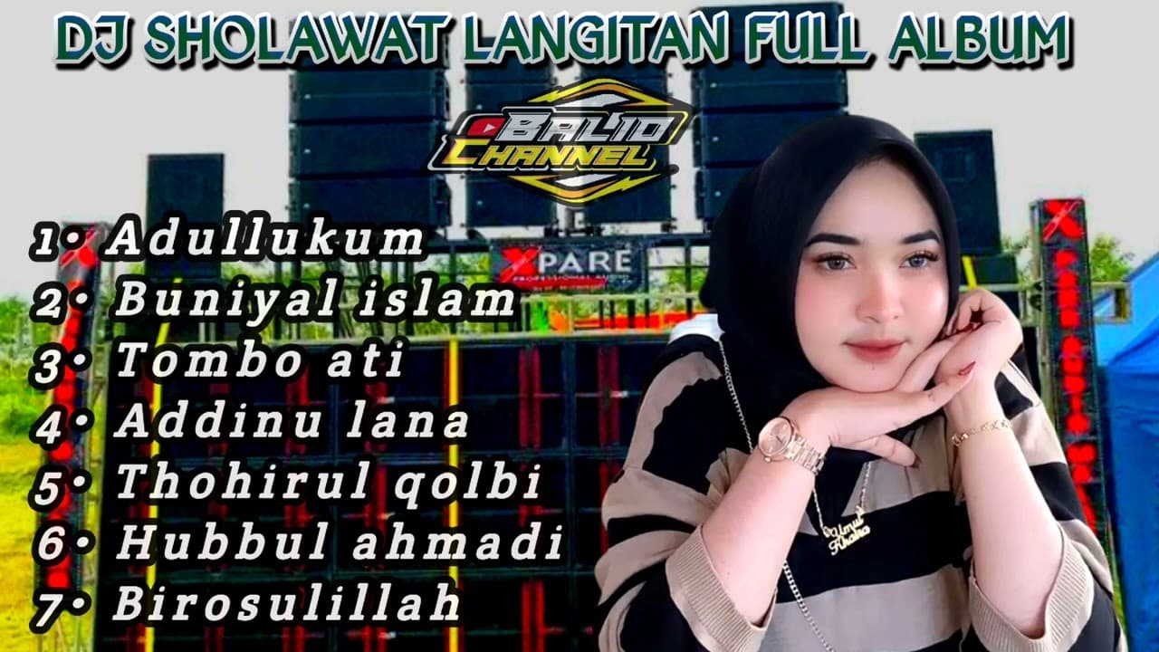 DJ SHOLAWAT LANGITAN TERBARU FULL ALBUM