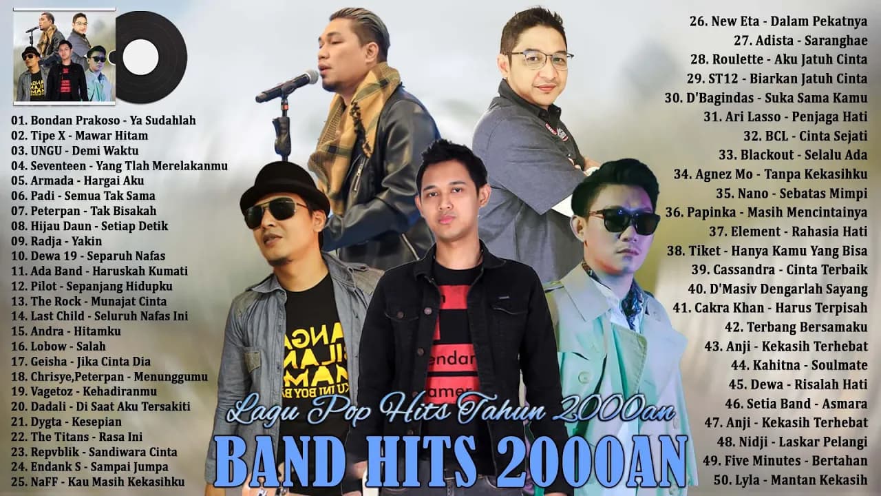 Bondan Prakoso, Tipe X, Ungu, Seventeen, Armada, Padi, Peterpan, Hijau Daun [Lagu Tahun 2000an]