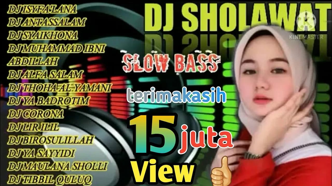 dj sholawat slow bass isyfa'lana