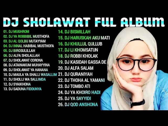 DJSholawat Merdu Pilihan Terbaik Full Album Bikin Hati Jadi Adem Dan Sejuk 2021 Full Bass Gleerr..