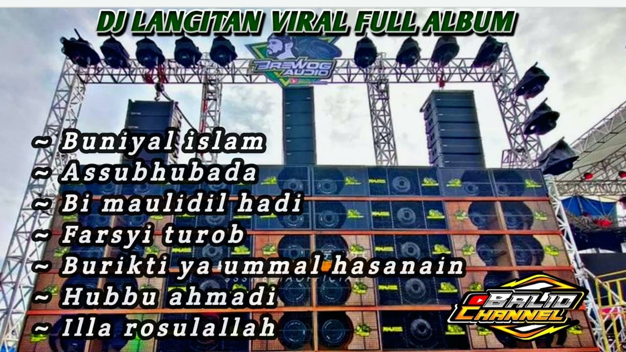 DJ SHOLAWAT LANGITAN FULL ALBUM