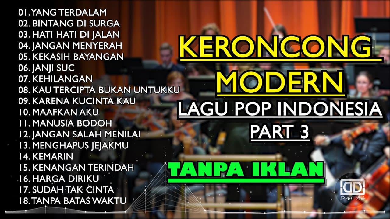 KERONCONG TEMBANG POP INDONESIA PART 3