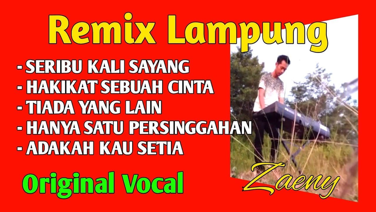 NONSTOP REMIX LAMPUNG LAGU MALAYSIA VOKAL ORIGINAL
