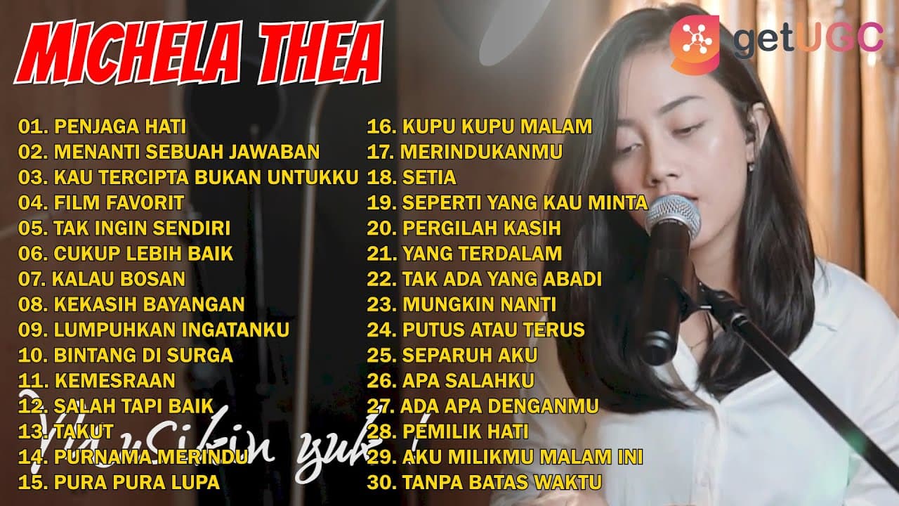 PENJAGA HATI, MENANTI SEBUAH JAWABAN - MICHELA THEA | FULL ALBUM TERBARU 2021