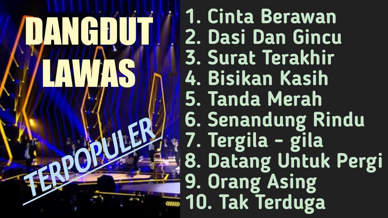 Dangdut Lawas Terpopuler Full Album