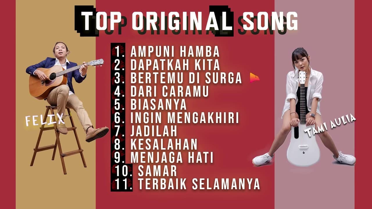 TAMI  FELIX  KOMPILASI LAGU ORIGINAL TAMI AULIA  FELIX IRWAN