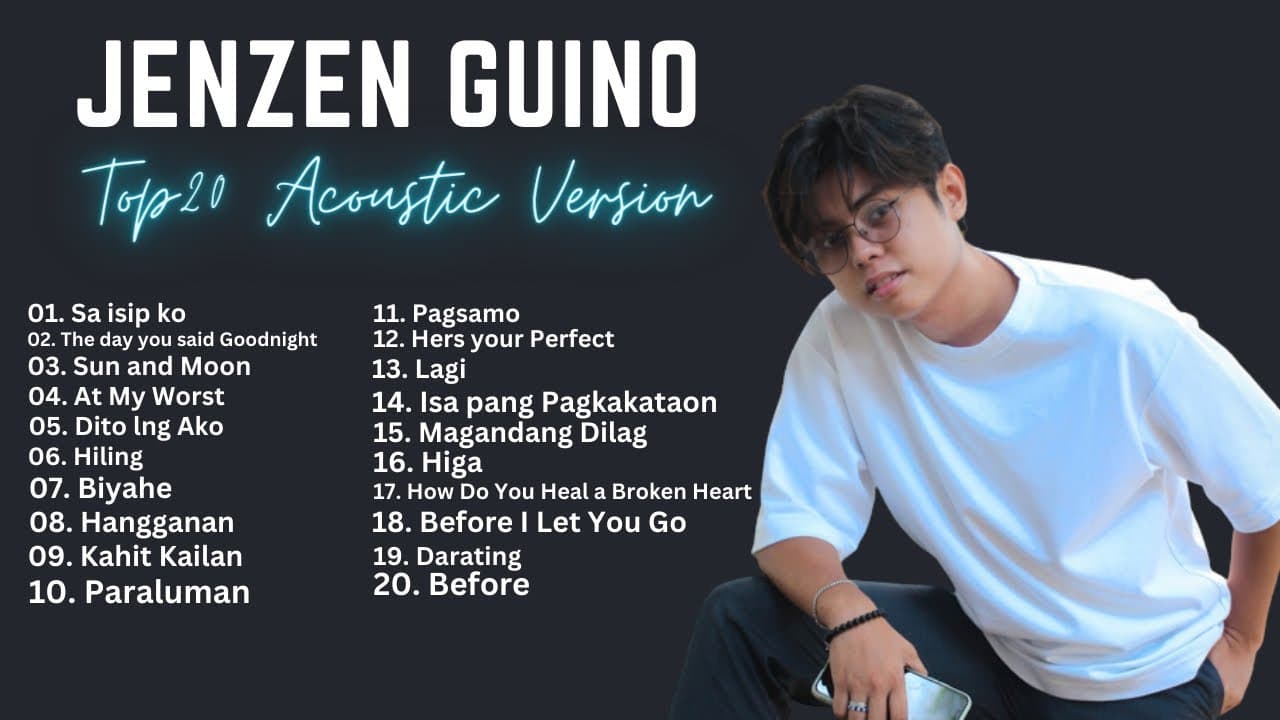 Best of Jenzen Guino | Bagong OPM Acoustic Love Song 2023 Playlist| Dito lang Ako