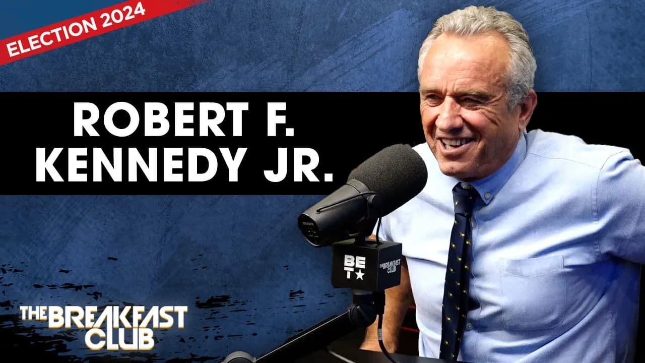 Robert F. Kennedy Jr. Talks 2024 Presidential Run, Reparations, Covid Vaccine, Science + More