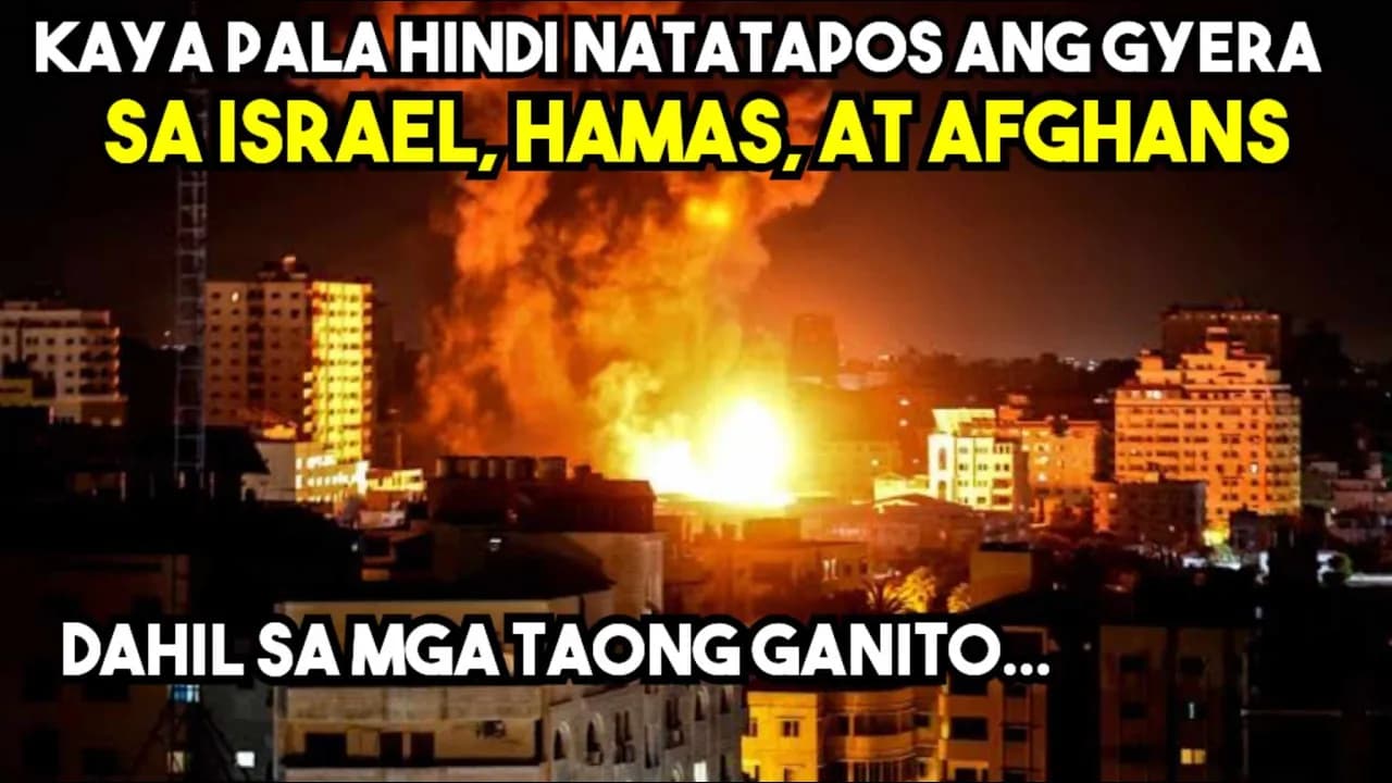 HULI ang NAGBENTA ng mga ARMAS sa ISRAEL, HAMA$, AFGHAN$ at AMERICA