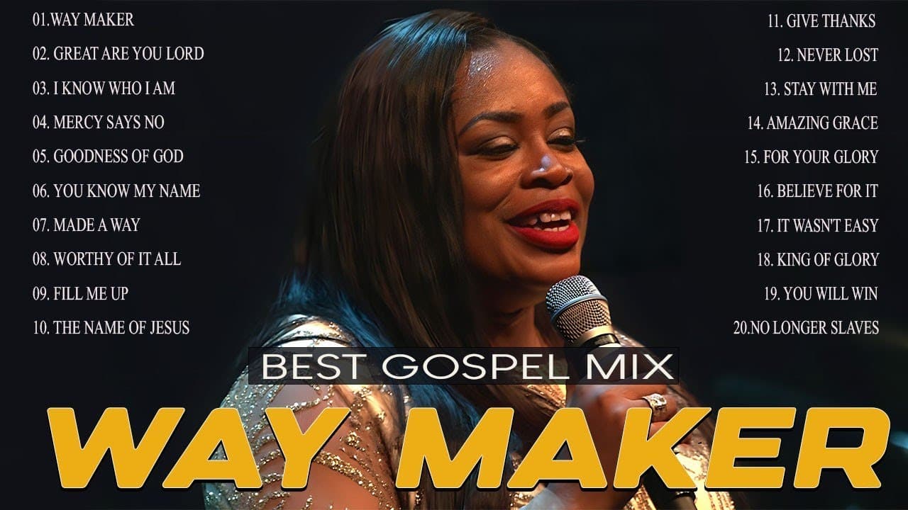 Way Maker, The Name Of Jesus Best Playlist Of Sinach Gospel Songs 2023 Best Gospel Mix With Lyrics