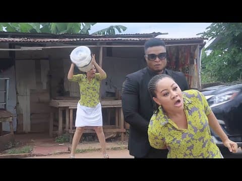 THE POOR FUFU SELLER MALT*RE*ATED BY THE RICH GIRL AND HER FRIENDS  - 2023 Latest Nigerian Movie