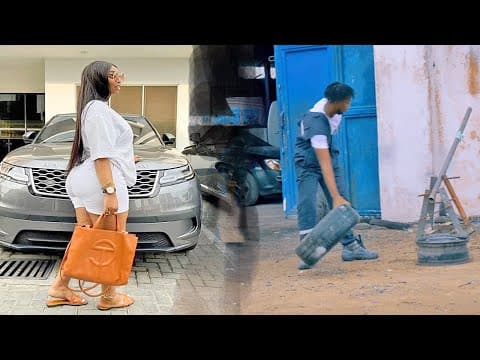 The Pretty Billonaire Fell Inluv Wit D Por Vulcnizer Guy Dat Fix Her Dad Car Day She First Saw Him-N