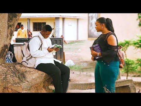 Je suis tombé amoureux du pauvre gars de lécole,ne sais pas il était un riche déguisé-Film Nigerian
