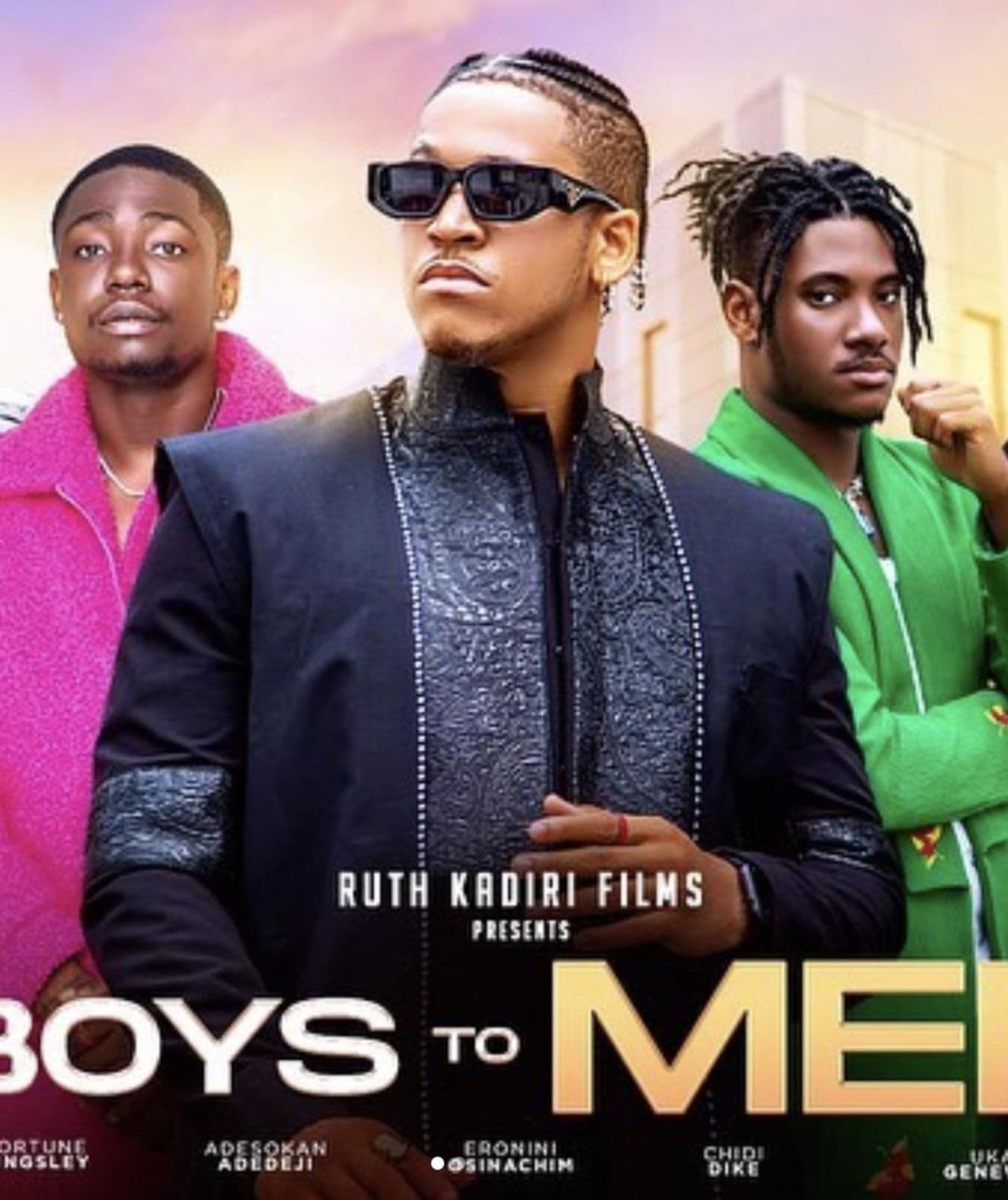 BOYS TO MEN - ERONIN OSINACHIM CHIDI DIKE SHANKCOMICS GENEVIEVE UKATU FORTUNE KINGSLEY