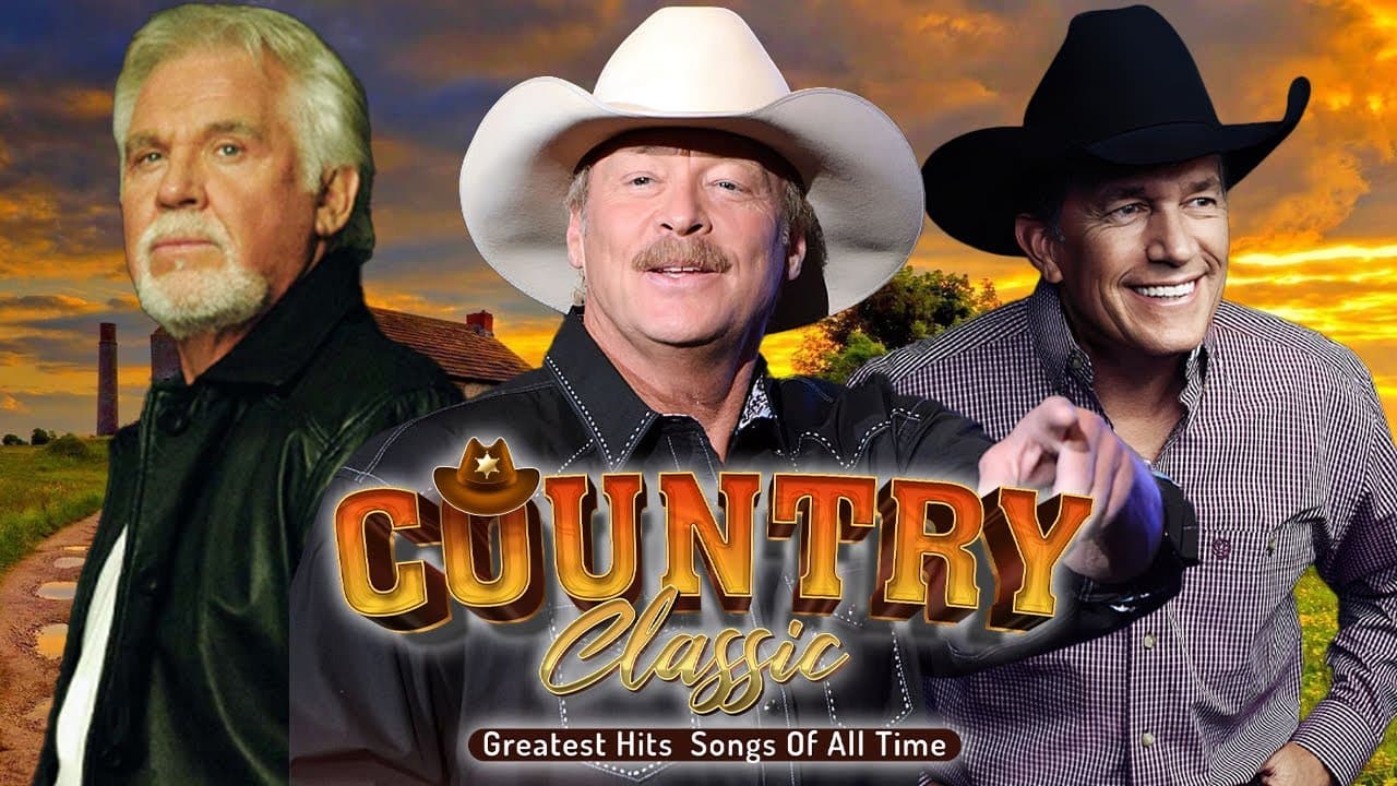 Alan Jackson, Kenny Rogers, George Strait🔥The Best Classic Country Playlist🔥Best Old Country Songs