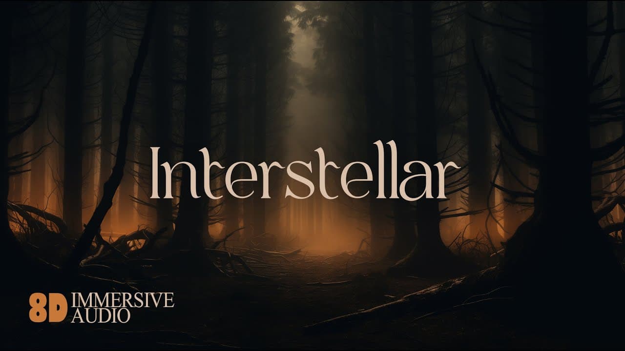 Interstellar (Hans Zimmer - Stay) | š§8D Audio, Melancholic Melody, Sleep Ambient Music