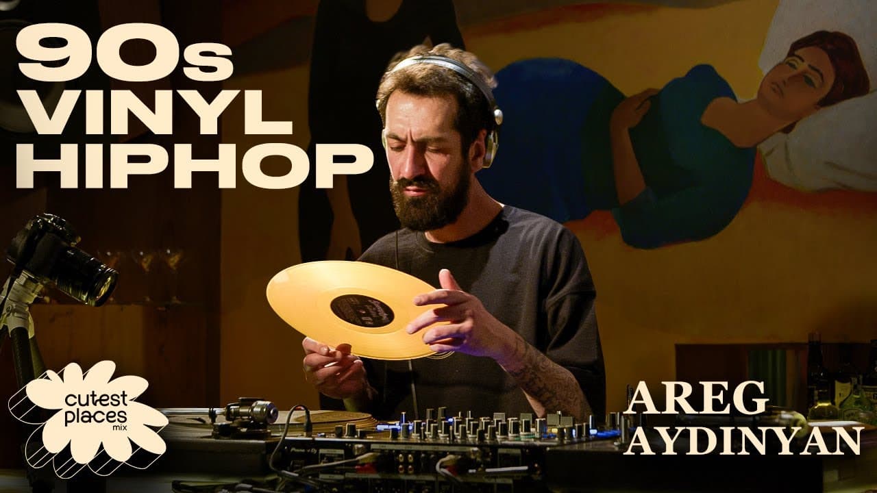 90s HipHop Vinyl Mix by Areg Aydinyan | Cutest Places Mix [4K]