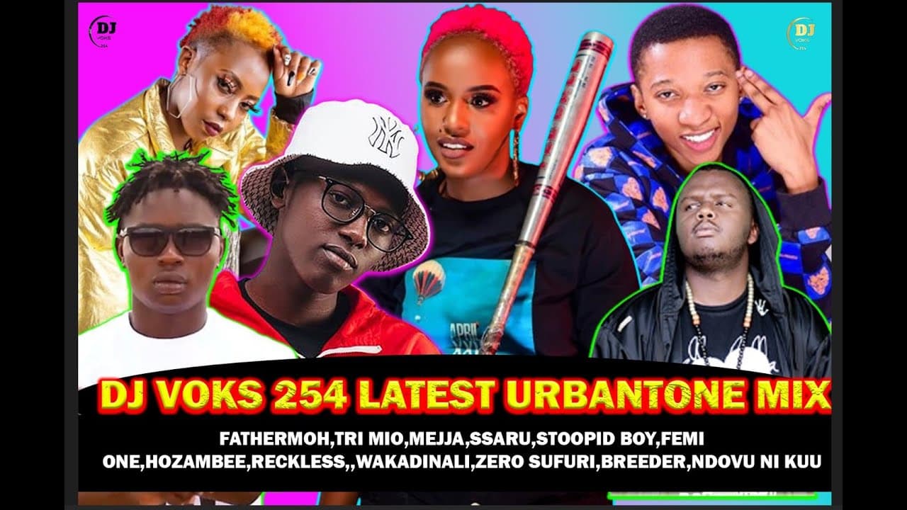 DJ VOKS 254 LATEST URBAN TONE MIX JULY 2024 ,Kudade,Anguka nayo,Hozambee,Rengwa