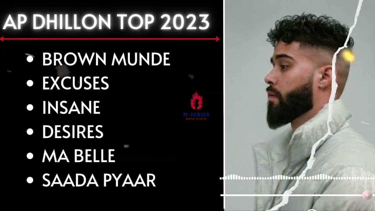 Best of Ap Dhillon || Ap Dhillon (Top 6) š„Songs || Husun tera to na hare, Brown Munde mjseries