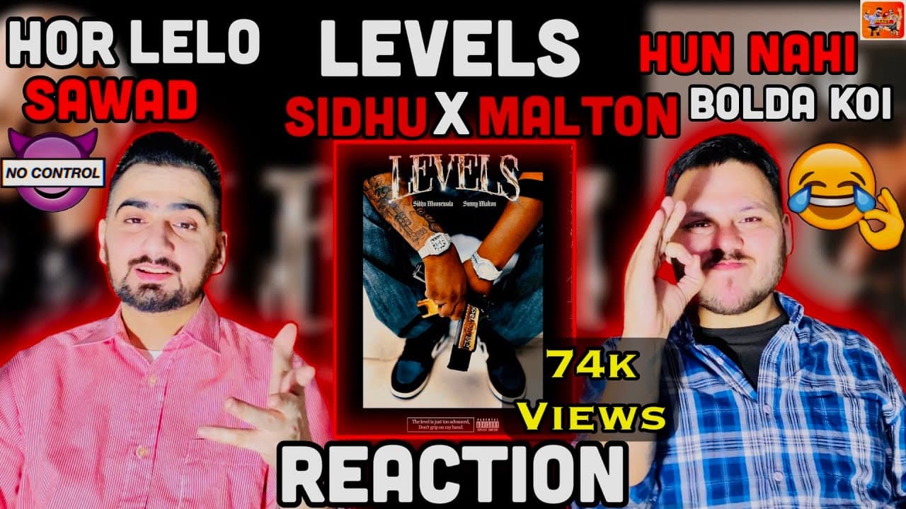 Reaction on Sidhu Moose Wala | Levels | Official Video | ReactHub Sidhu Moosewala Ft. Sunny Malton