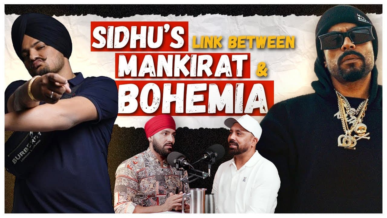 Sidhu Moosewala, Mankirt Aulakh ਅਤੇ  Bohemia ਨੂੰ ਪਹਿਲੀ ਵਾਰ ਕਿਵੇ ਮਿਲਿਆ thru Gitta Bains