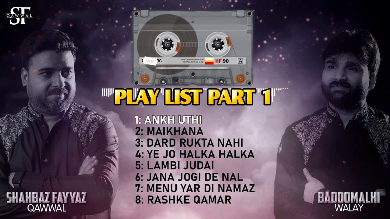 Qawwali Playlist Part 1 - Shahbaz Fayyaz Qawwal - SFQ Media